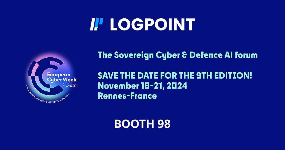 Logpoint European Cyber Week 2024